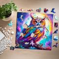 Puzzle drewniane PUZZLED Tajemnicza Sowa 145 elementów dla dorosłych