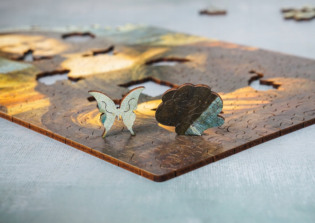 Drewniane puzzle A4 Leonardo da Vinci "Mona Lisa"