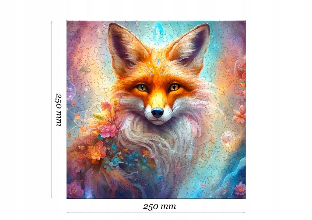 Puzzle drewniane PUZZLED Sprytny Lis 150 elementów dla dorosłych