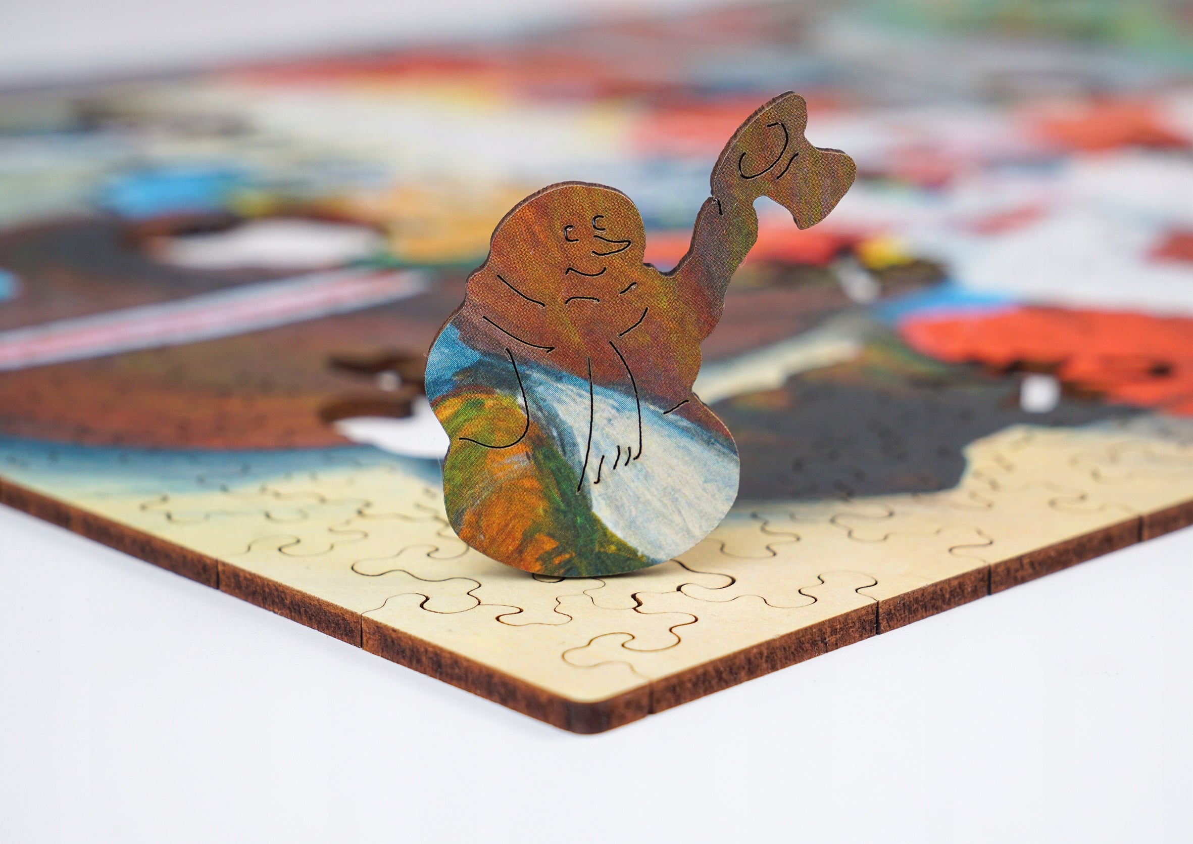 Puzzle Drewniane A3 410 Elementów Magia Świąt Układanka Świąteczna