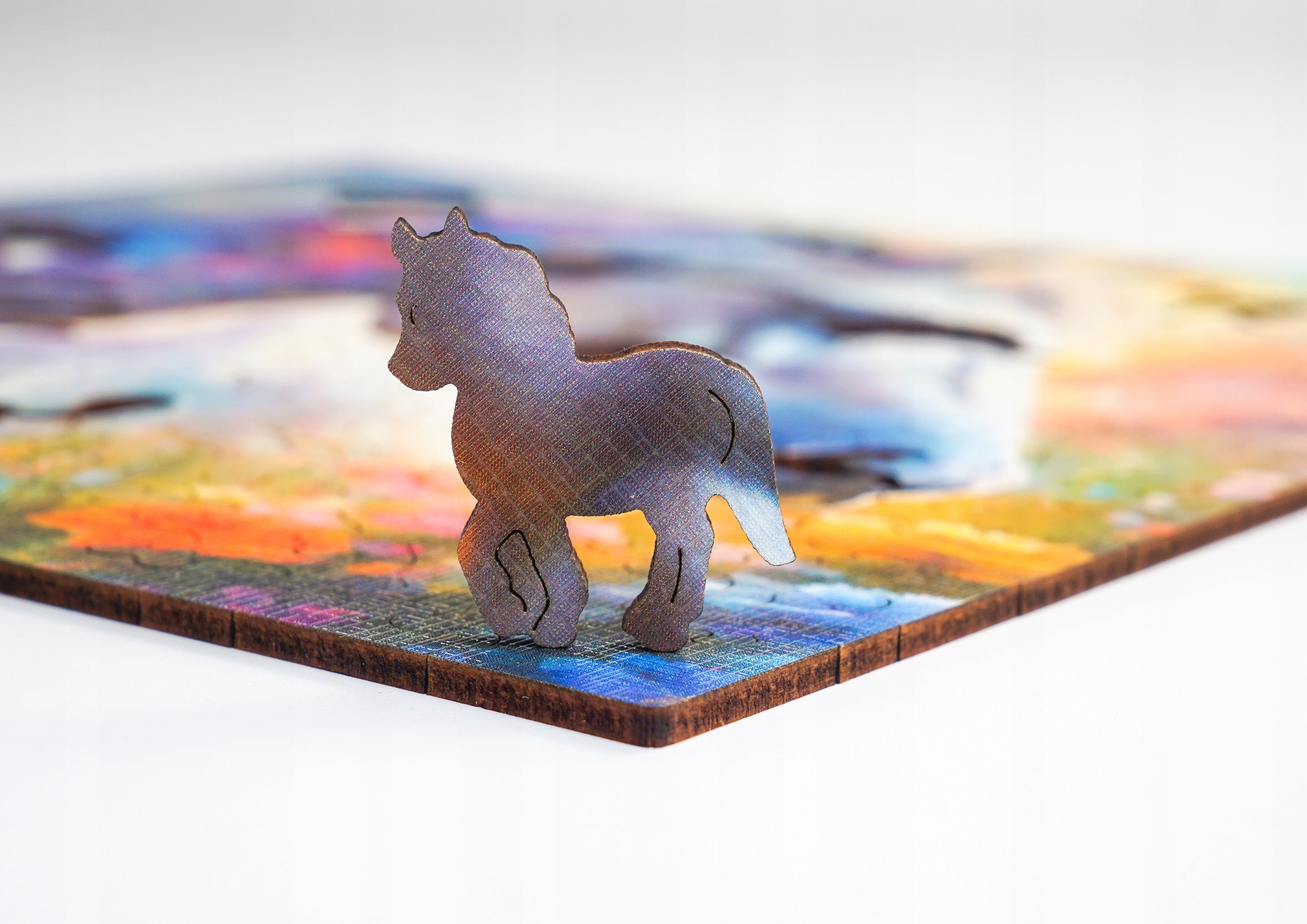 Puzzle drewniane PUZZLED Szlachetny Koń 150 elementów dla dorosłych