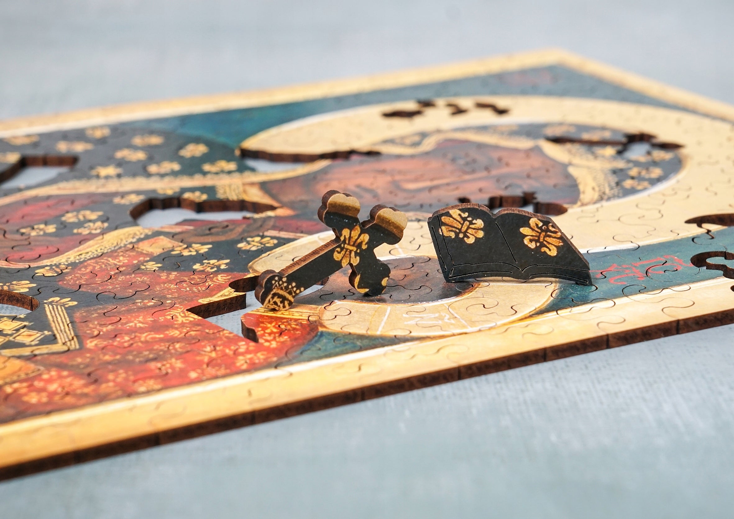 Puzzle Drewniane Czarna Madonna Dla Dzieci i Dorosłych 150 Elementów A4