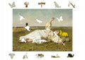 Drewniane puzzle A4 Chełmoński Babie lato 165 el.