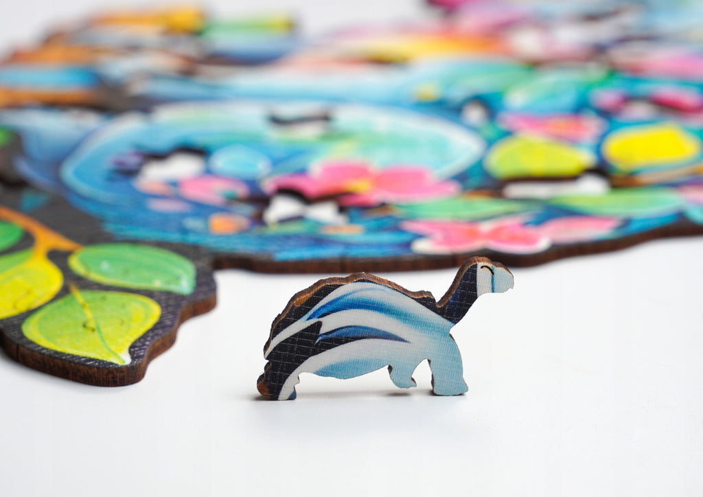 Puzzle drewniane PUZZLED Koala 245 elementów – układanka po obrysie dla dorosłych