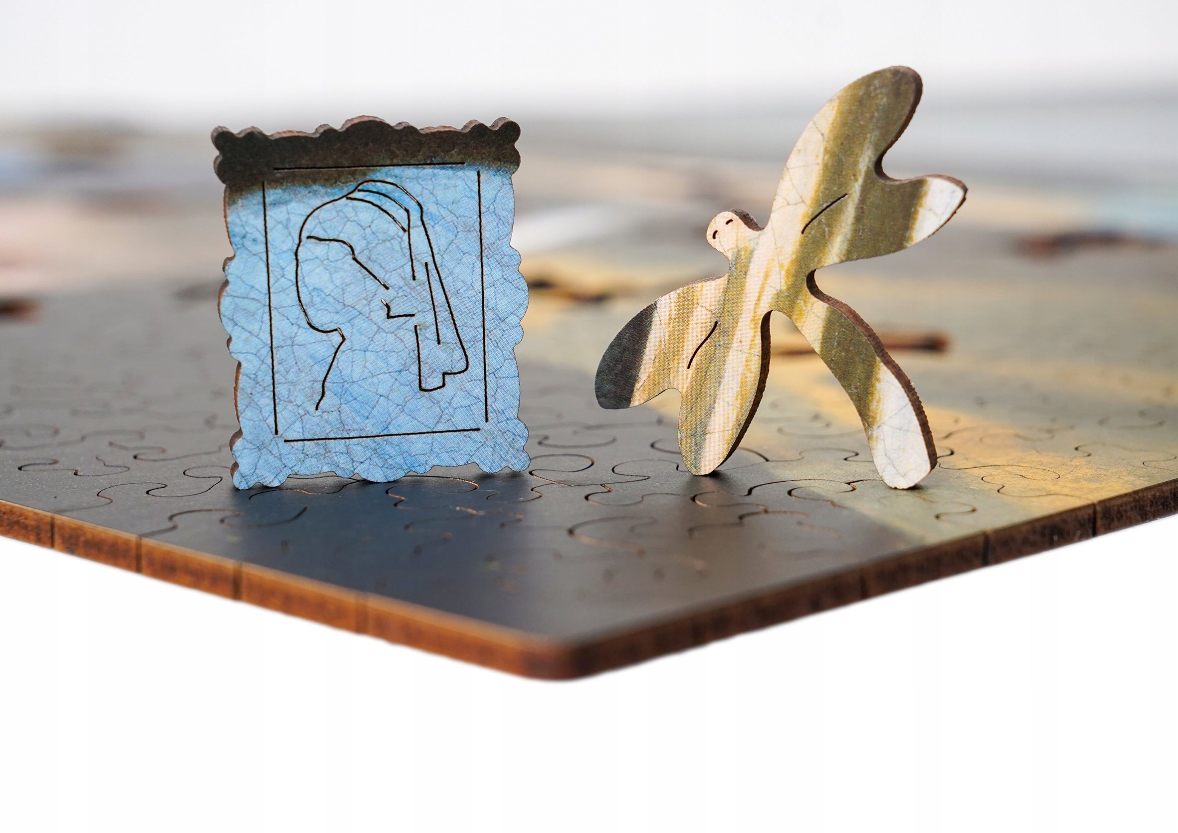 Drewniane puzzle A3 Vermeer Dziewczyna z perłą 345 el