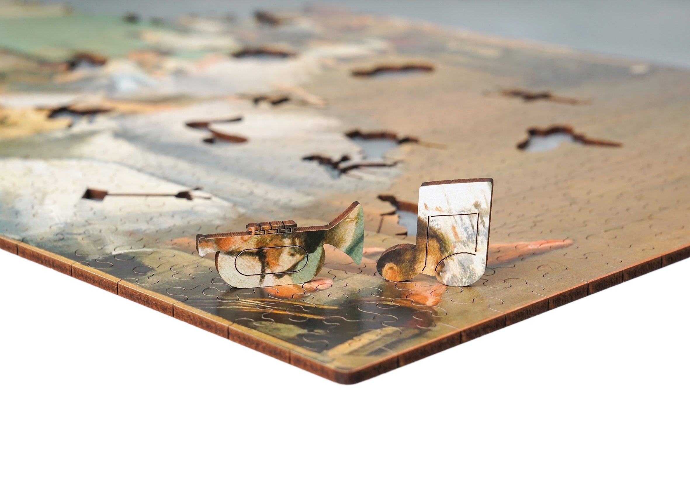 Puzzled Drewniane puzzle A3 Edgar Degas "Lekcja tańca" 365 el.
