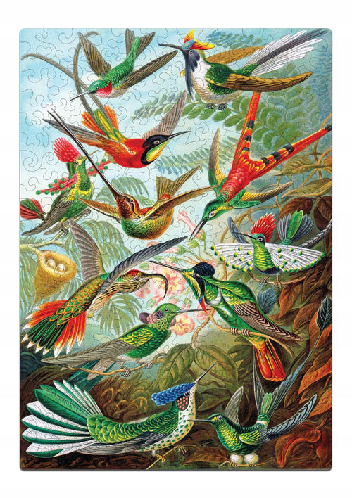 Drewniane puzzle A4 Ernst Haeckel "Kolibry" 175 el