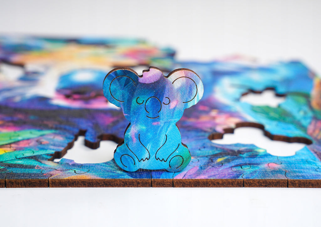 Puzzle drewniane PUZZLED Uroczy Koala 150 elementów dla dorosłych