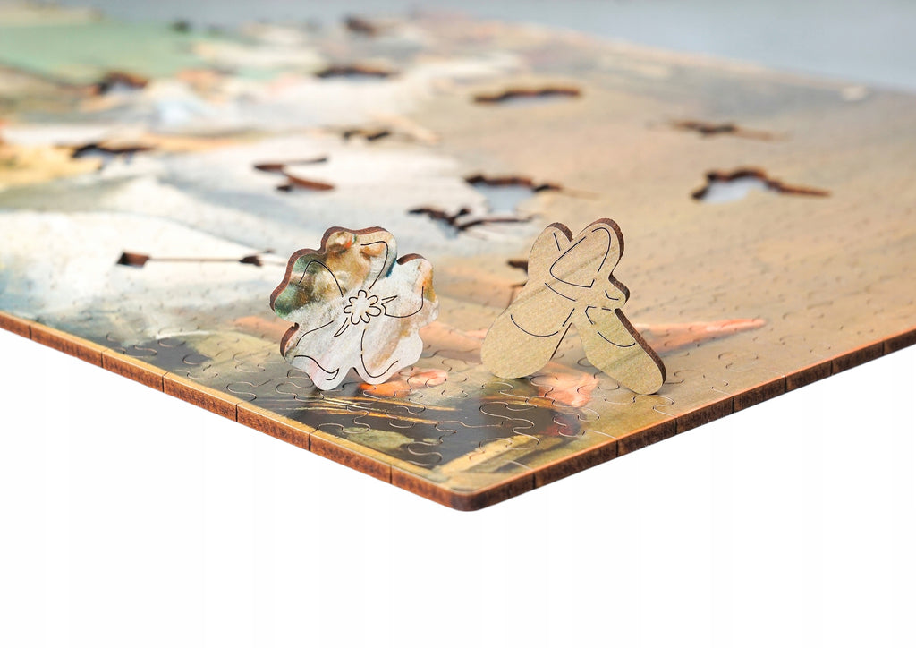 Puzzled Drewniane puzzle A3 Edgar Degas "Lekcja tańca" 365 el.