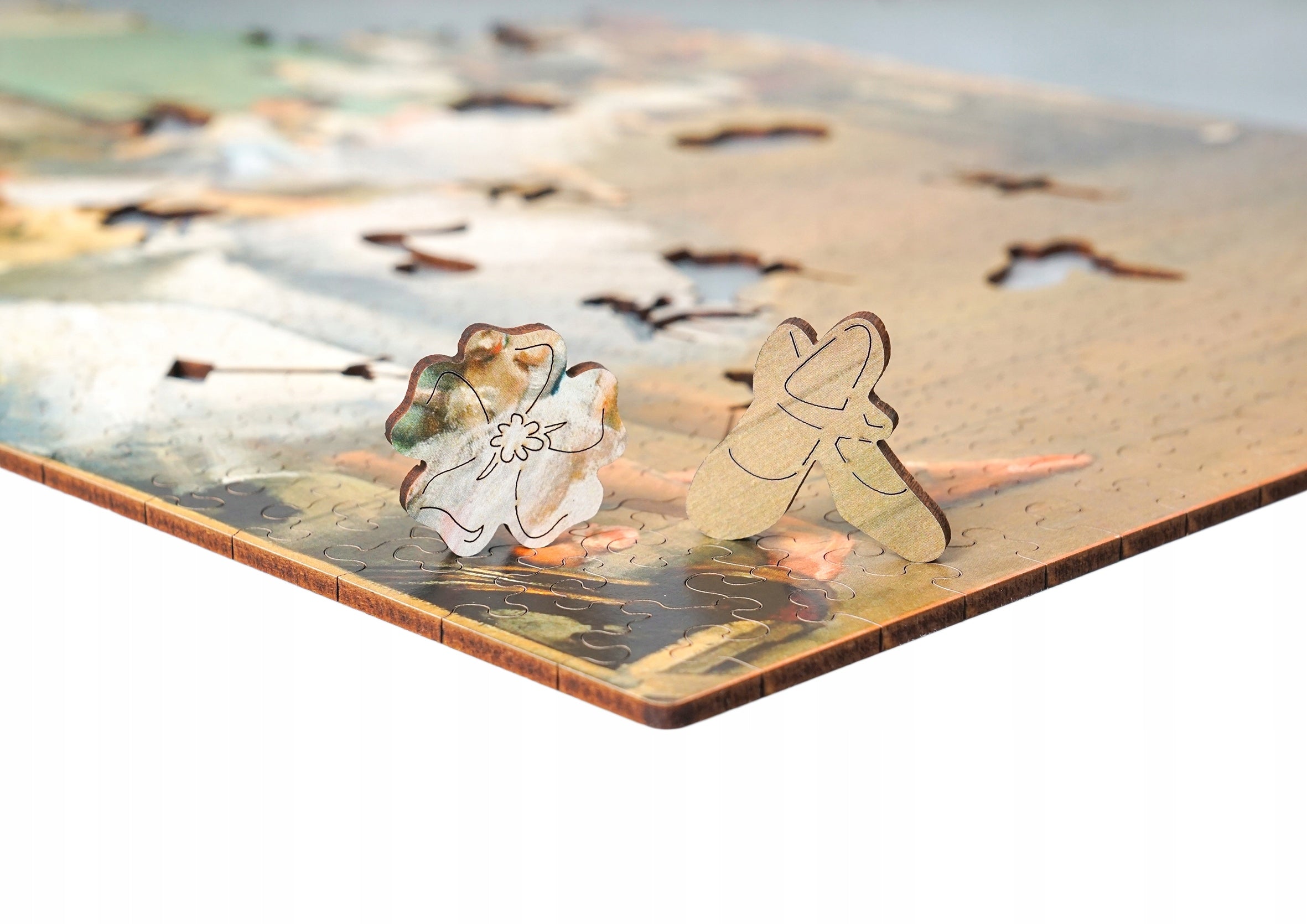 Puzzled Drewniane puzzle A3 Edgar Degas "Lekcja tańca" 365 el.