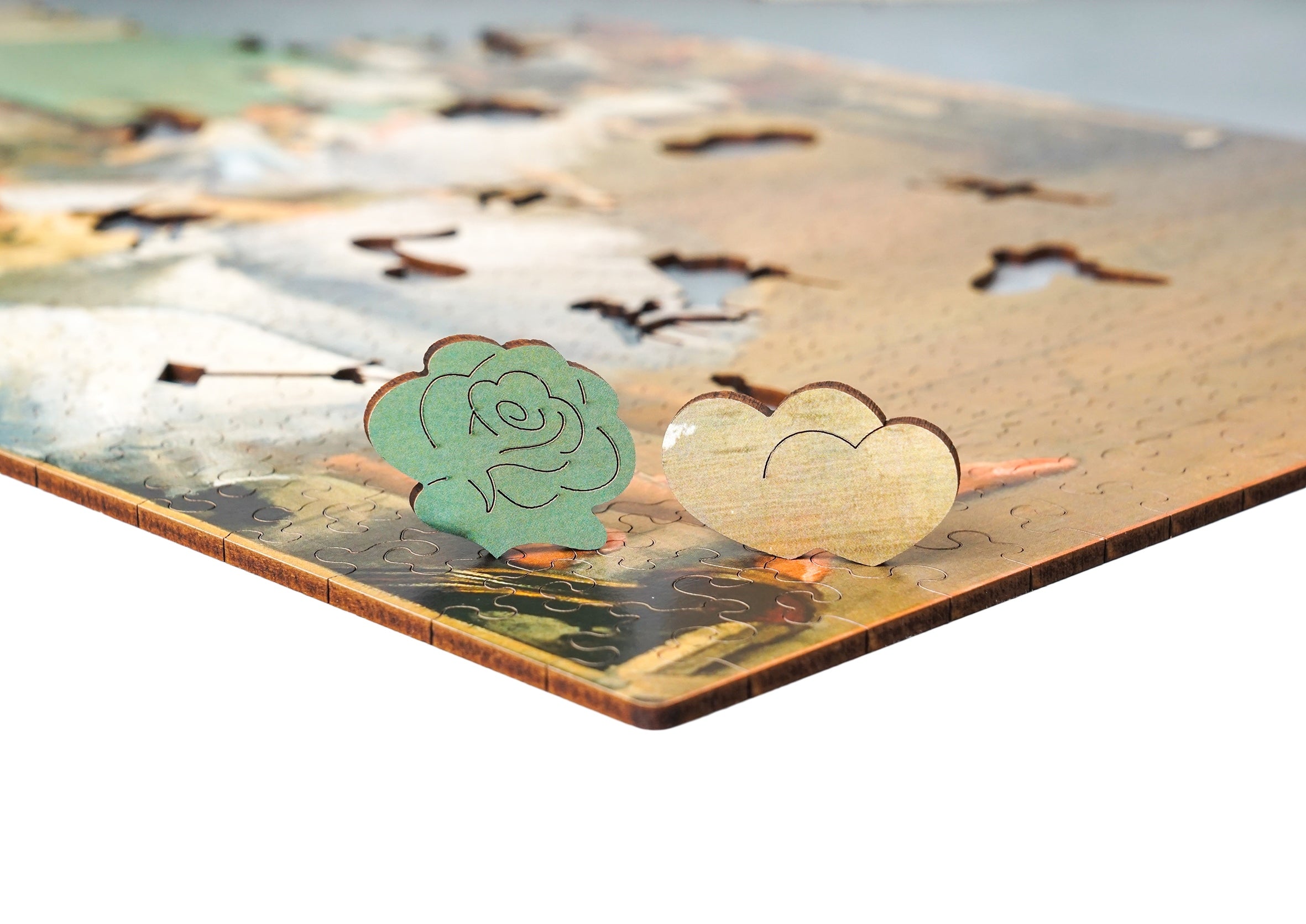 Puzzled Drewniane puzzle A3 Edgar Degas "Lekcja tańca" 365 el.