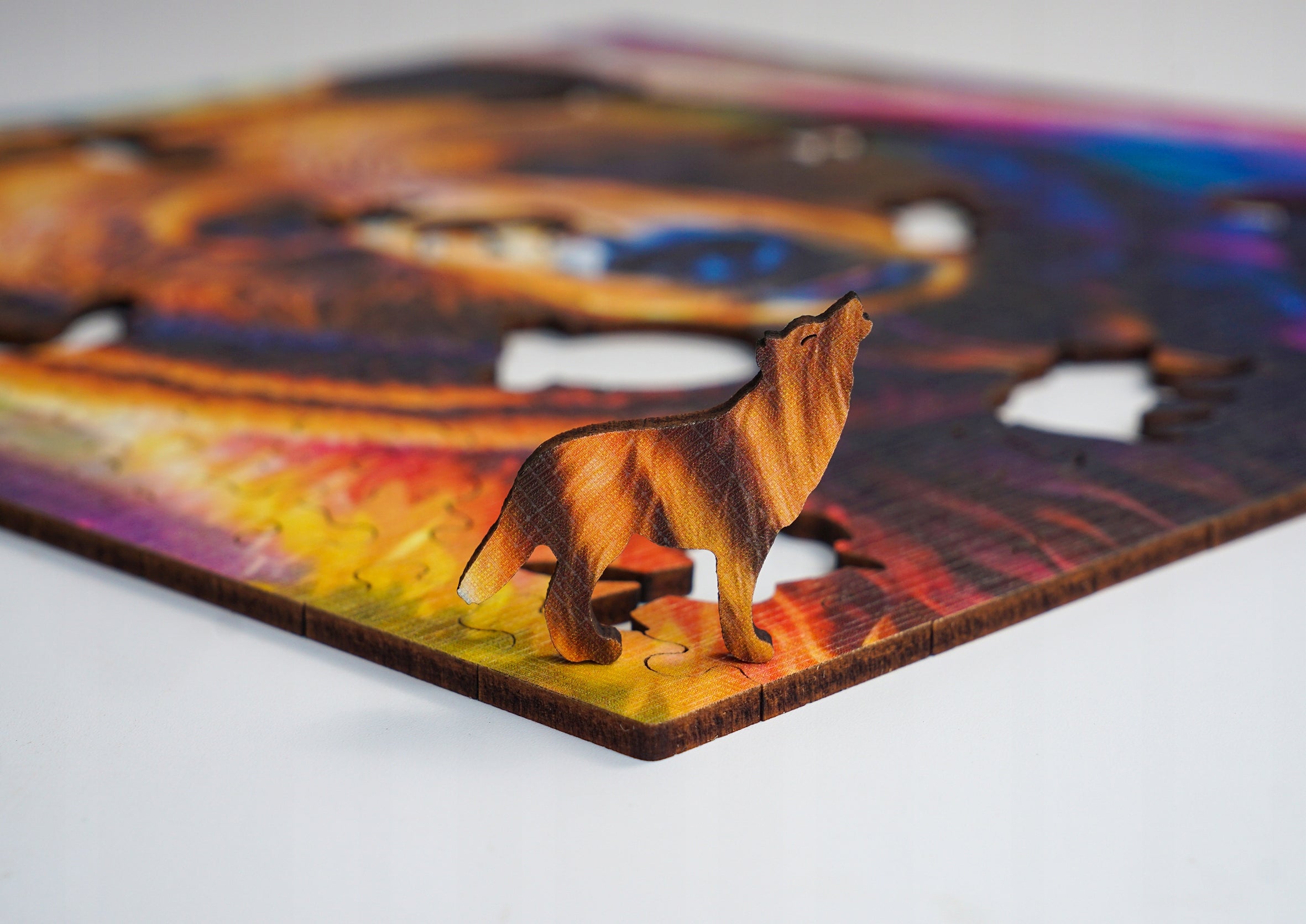 Puzzle drewniane PUZZLED Brunatny Niedźwiedź 155 elementów dla dorosłych