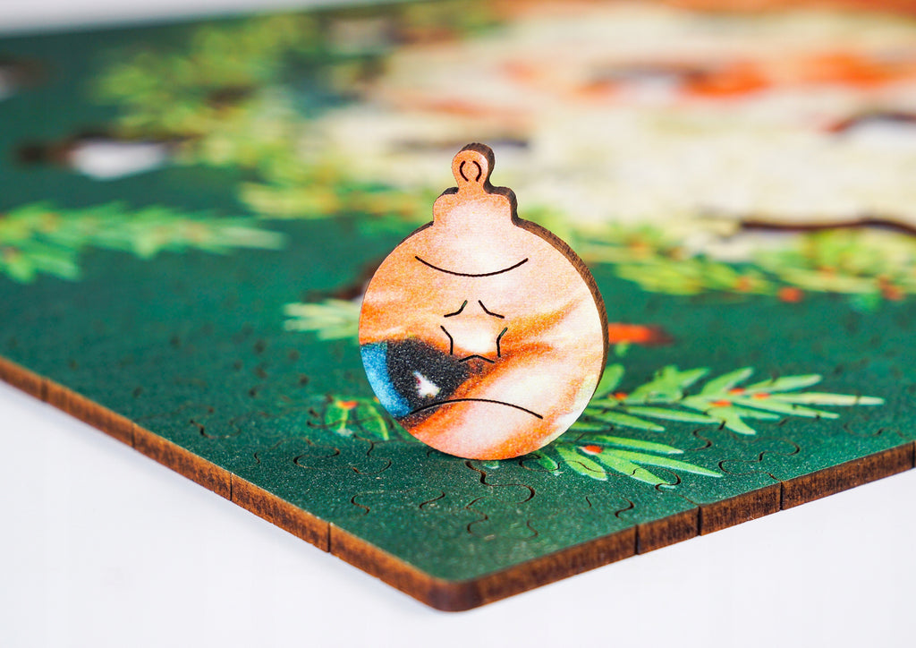 Drewniane puzzle A3 "Święty Mikołaj" 415 el.