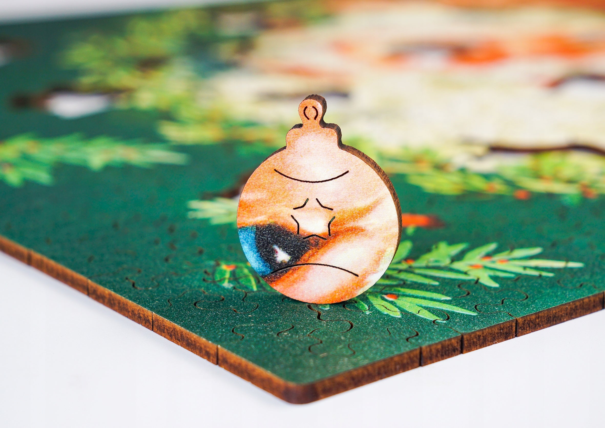 Drewniane puzzle A3 "Święty Mikołaj" 415 el.