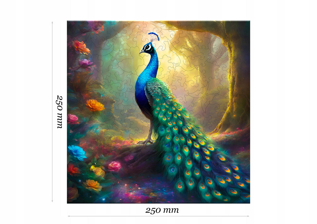 Puzzle drewniane PUZZLED Dumny Paw 160 elementów dla dorosłych