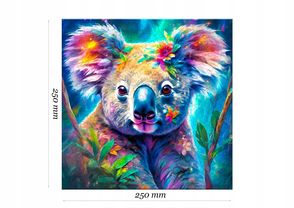 Puzzle drewniane PUZZLED Uroczy Koala 150 elementów dla dorosłych