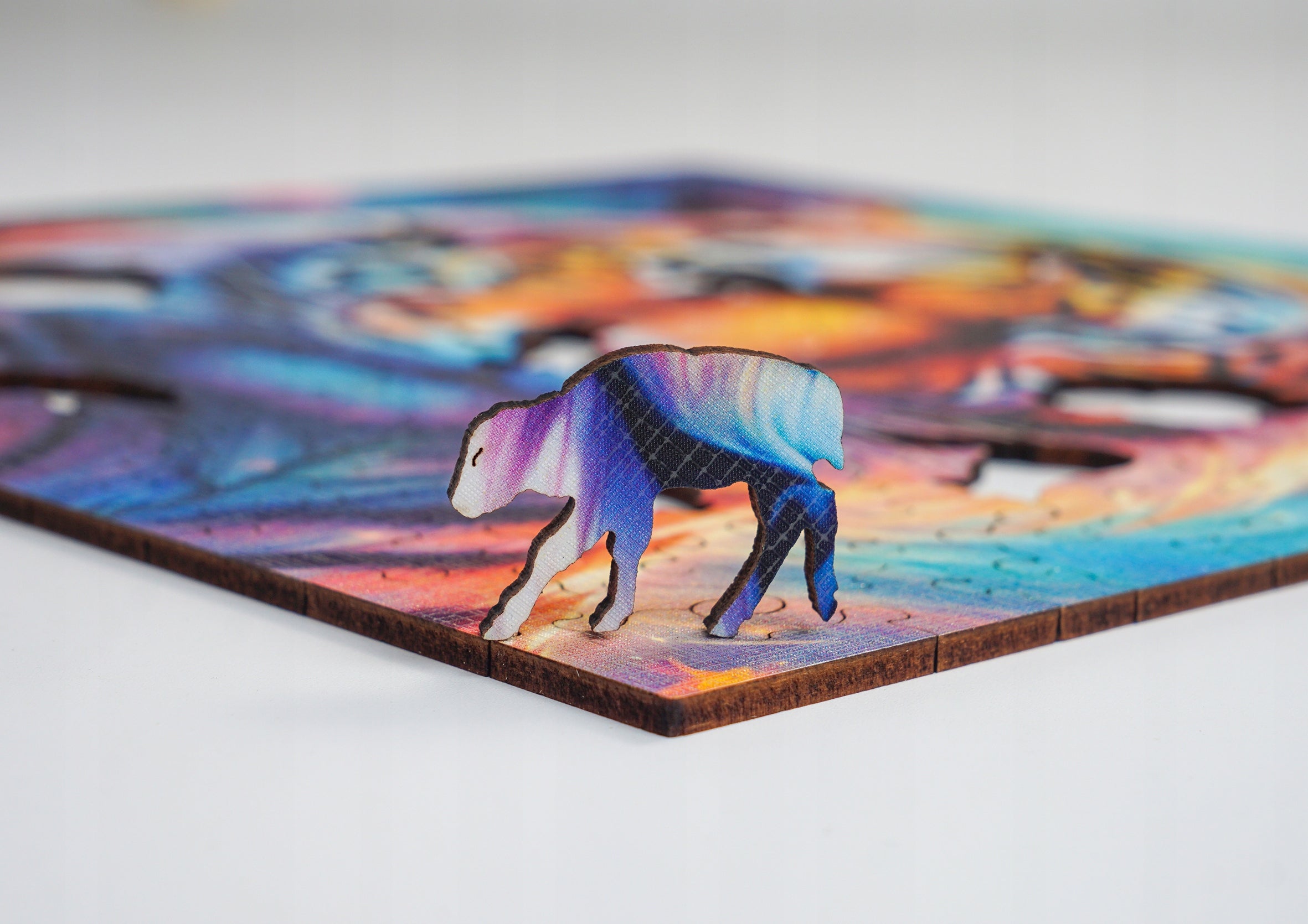 Puzzle drewniane PUZZLED Potężny Tygrys 160 elementów dla dorosłych