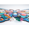 Puzzle Drewniane MOTYL 225 ELEMENTÓW