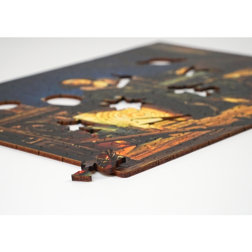 Drewniane puzzle A4 Jan Matejko 
