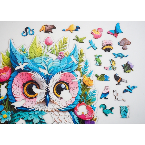 Puzzle drewniane SOWA 305 ELEMENTÓW