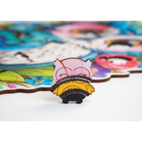 Puzzle drewniane SOWA 305 ELEMENTÓW