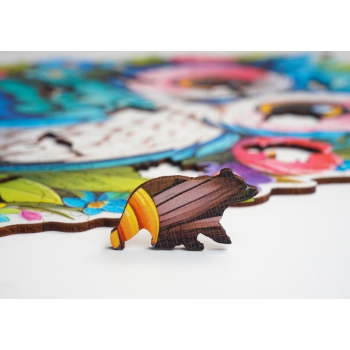 Puzzle drewniane SOWA 305 ELEMENTÓW