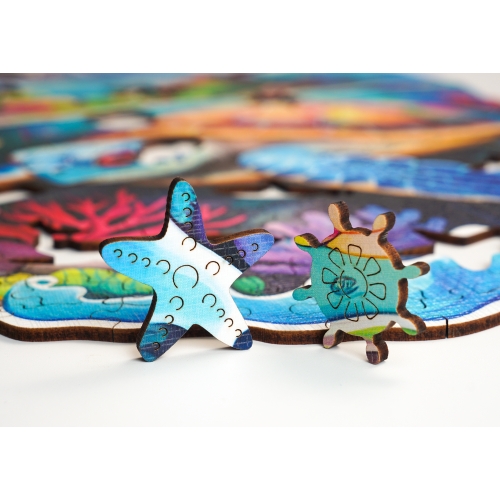 Puzzle Drewniane ŻÓŁW 275 ELEMENTÓW