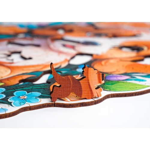 Puzzle Drewniane PIESEK 270 ELEMENTÓW