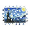 Drewniane puzzle A3 van Gogh Gwiaździsta noc 300el
