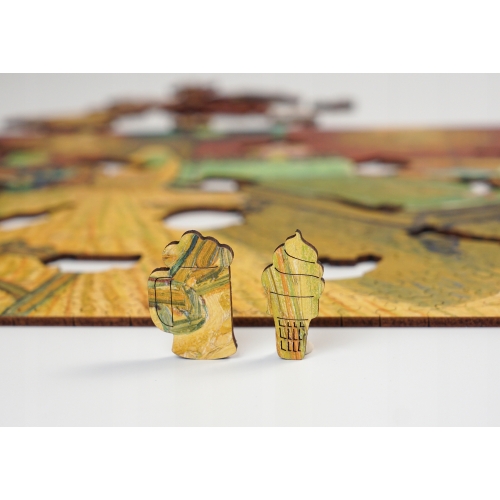Drewniane puzzle A3 Vincent van Gogh 