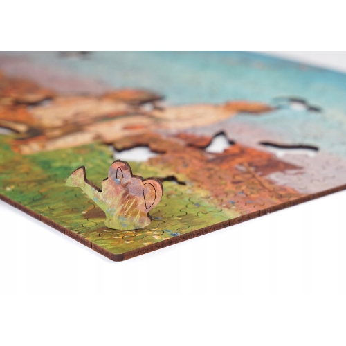 Puzzle Drewniane Bociany Józef Chełmoński Układanka 305 Elementów A3