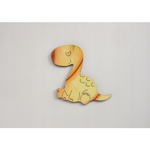 Puzzle Drewniane Premium dla Dzieci Wesoły Dinozaur 52 EL Układanka PUZZLED